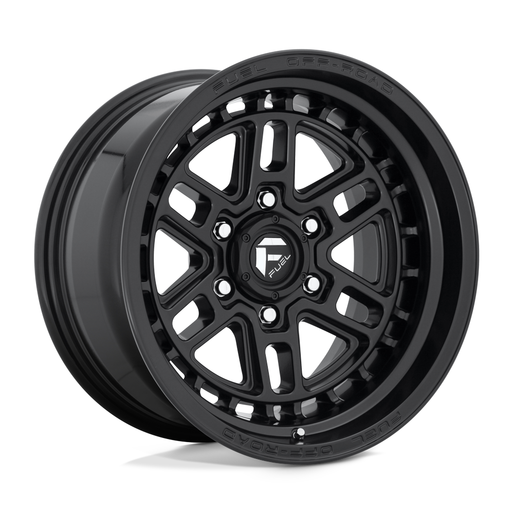 FUEL OFFROAD 'NITRO' D667 17" Rims for Hilux / Ranger / LC - Satin Black (1790 6/139.7 +1) set of 4