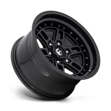 Load image into Gallery viewer, FUEL OFFROAD &#39;NITRO&#39; D667 17&quot; Rims for Hilux / Ranger / LC - Satin Black (1790 6/139.7 +1) set of 4
