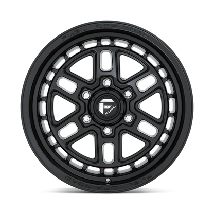 FUEL OFFROAD 'NITRO' D667 17" Rims for Hilux / Ranger / LC - Satin Black (1790 6/139.7 +1) set of 4