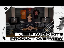 Load and play video in Gallery viewer, Rockford Fosgate STAGE 5 All-In-One 1800w Audio Upgrade for 4DR JL Wrangler (2018-2023)
