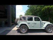 Load and play video in Gallery viewer, MyTop Powered Soft-Top for Wrangler 4dr JLU - Square Back (FULLY FITTED @ ANGRi CT)
