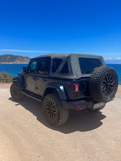 MyTop Powered Automatic Soft-Top for Wrangler 4dr JLU - Square Back (FULLY FITTED @ ANGRi CT)