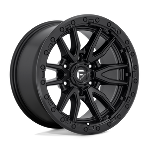 FUEL OFFROAD 'REBEL' D679 20" Rims for Hilux / Ranger / LC - Matte Black (2090 6/139.7 +1) set of 4