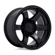 Load image into Gallery viewer, FUEL OFFROAD &#39;RUSH&#39; D766 17&quot; Rims for Hilux / Ranger / LC - Satin Black (1790 6/139.7 +1) set of 4
