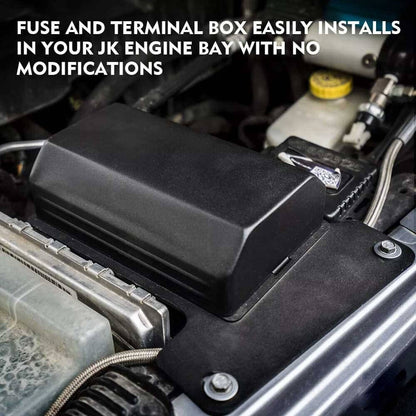 6-WAY Switch Control System for Jeep Wrangler 07-18 (100Amp max)