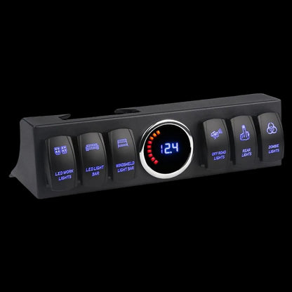 6-WAY Switch Control System for Jeep Wrangler 07-18 (100Amp max)