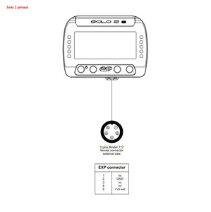 AIM SOLO 2 GPS Track Racing Lap Timer