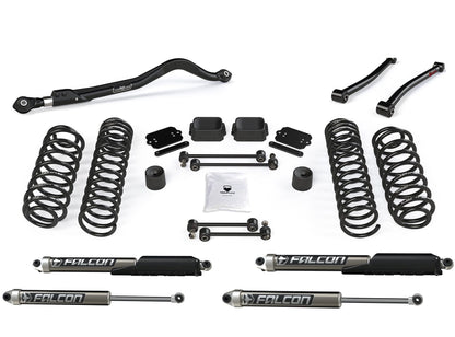 SUPERKIT ONLY: Teraflex 2.5" Coil Lift, Falcon SP2 2.1 Shocks, Track Bar, Arms, Retainers for Wrangler JL 2DR / JLU 4DR (2019+)