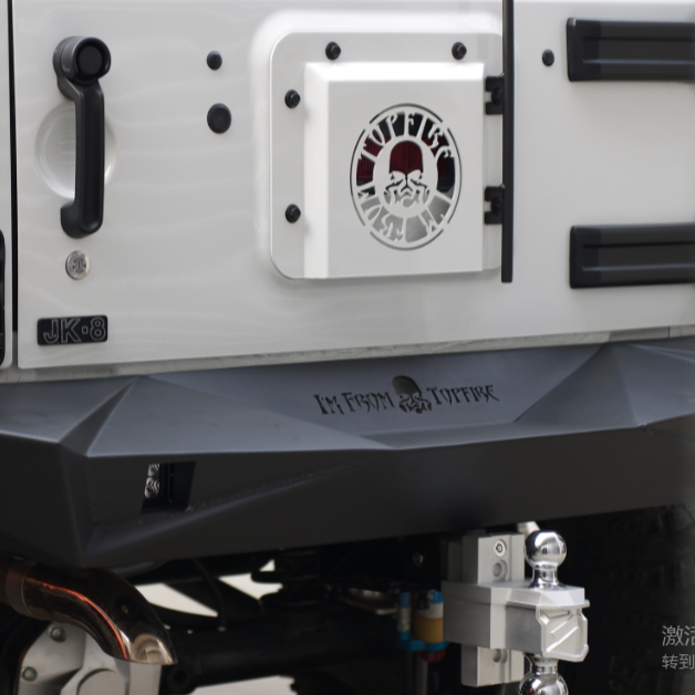 Topfire Rear Gate Tyre Delete Plate JK/JKU