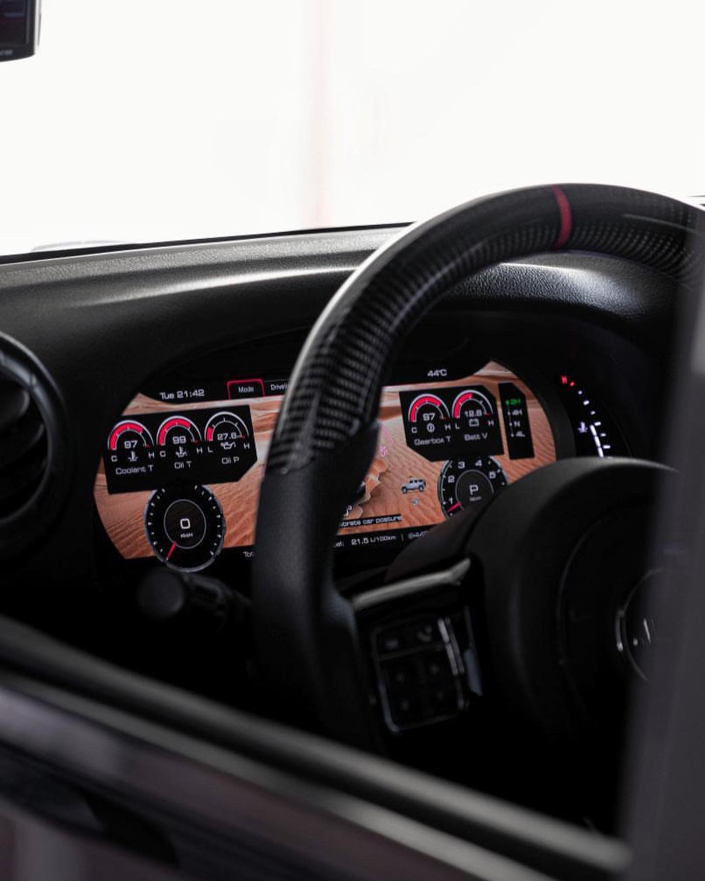 CAROBOTOR J Pro - Digital Dashboard for Jeep Wrangler JK JKU (2007-2020)