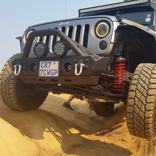 RockRage CRAWLER STUBBY Front Bumper for Wrangler JK / JKU