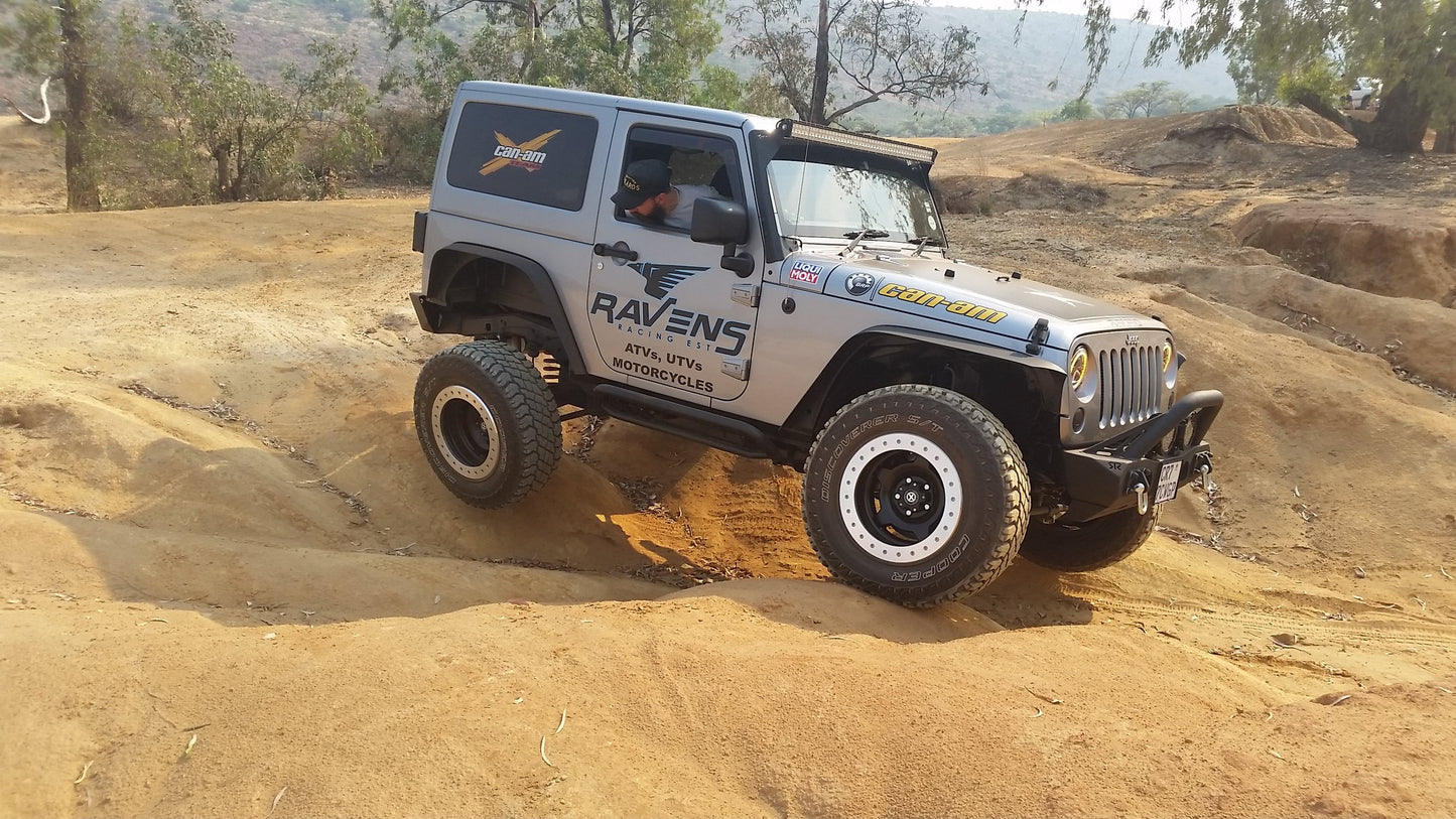 RockRage CRAWLER STUBBY Front Bumper for Wrangler JK / JKU
