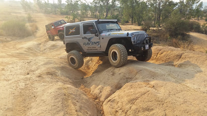 RockRage CRAWLER STUBBY Front Bumper for Wrangler JK / JKU