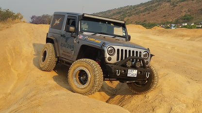 RockRage CRAWLER STUBBY Front Bumper for Wrangler JK / JKU