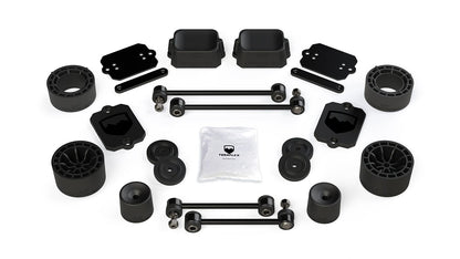 FULLY FITTED: 2.5” Teraflex Performance Spacer Lift Kit with 9550 shocks for Wrangler 2dr JL / 4dr JLU