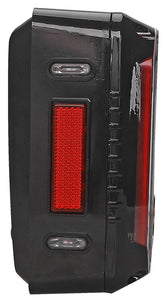 TAIL LIGHTS - CEE 'C' CLEAR SMOKE LED replacement for Wrangler JK/JKU (pair)