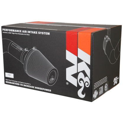 K&N PERFORMANCE COLD AIR INTAKE / INDUCTION SYSTEM for JEEP Wrangler JK 2012+ 3.6L (63-1581)