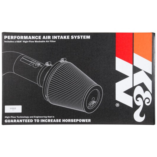 K&N PERFORMANCE COLD AIR INTAKE / INDUCTION SYSTEM for JEEP Wrangler JK 2012+ 3.6L (63-1581)