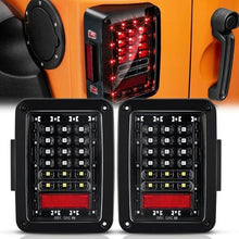 Load image into Gallery viewer, TAIL LIGHTS - CLEAR DOT LED replacement for Wrangler JK JKU (pair)
