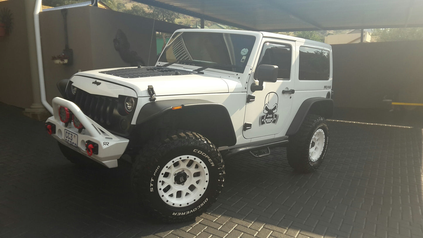 RockRage CRAWLER STUBBY Front Bumper for Wrangler JK / JKU