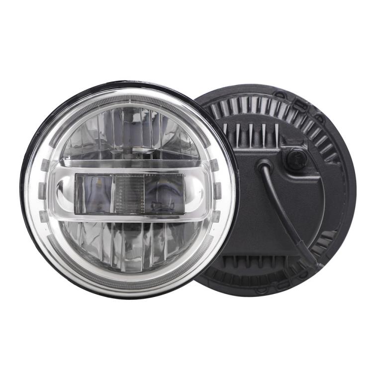 LED Headlights 'KONG' for Wrangler JL with DRL (pair with JL Adaptors) A+ 'Philips' LED