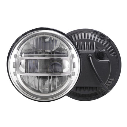 LED Headlights 'KONG' for Wrangler JL with DRL (pair with JL Adaptors) A+ 'Philips' LED