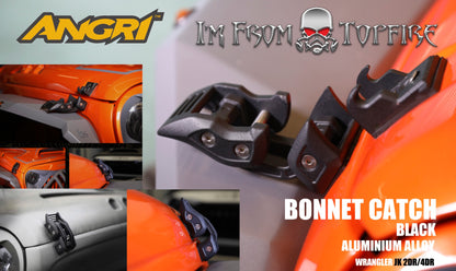 Topfire Bonnet / Hood Catch / Latch - Eye of Devil Wrangler JK JKU
