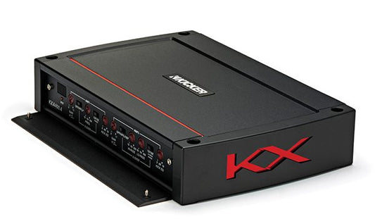 Kicker KXA400.4 Amp with 46CK4 4-Gauge Install Kit