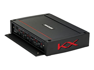 Kicker KXA400.4 Amp with 46CK4 4-Gauge Install Kit