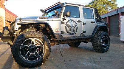 RockRage ULTIMA ROCK SLIDERS for Wrangler JKU - 4DR