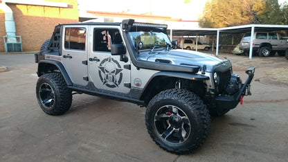 RockRage ULTIMA ROCK SLIDERS for Wrangler JKU - 4DR