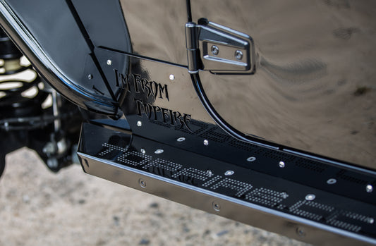 Topfire Side Protection and Steps for 4dr Wrangler JKU