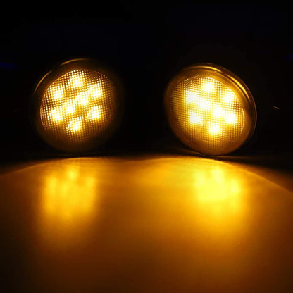 Indicators LED - Front Grill for Wrangler JK JKU (pair)