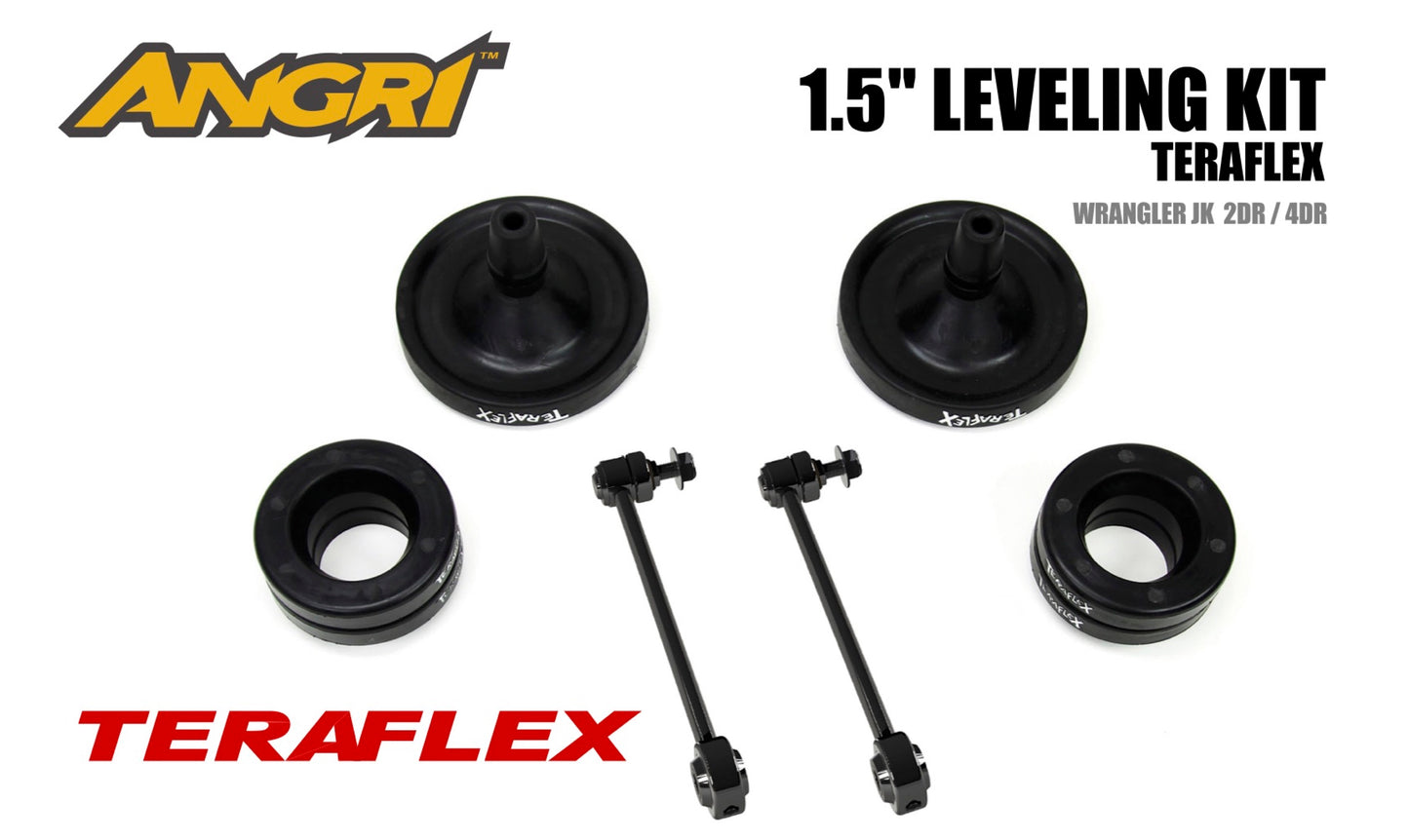 KIT ONLY: 1.5" Teraflex Levelling SYSTEM for Wrangler JK JKU