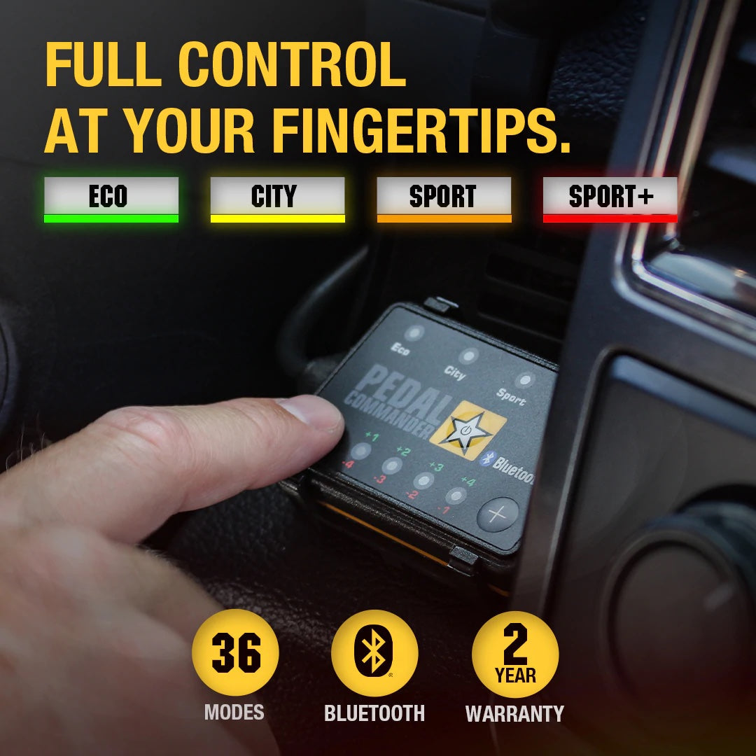 Pedal Commander for Jeep Wrangler JL / JLU / GLADIATOR 2018+  PC78 Bluetooth