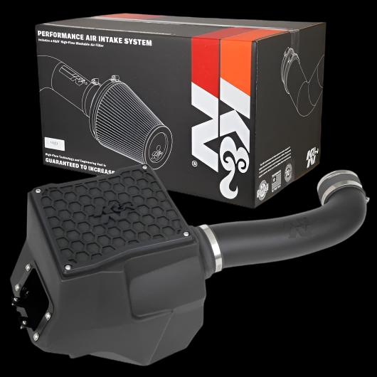 K&N PERFORMANCE COLD AIR INTAKE / INDUCTION SYSTEM for JEEP Wrangler JK 2012+ 3.6L (63-1581)