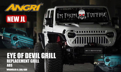 Topfire JL MARAUDER GRILL- Eye of Devil for Wrangler JL / JLU / Gladiator