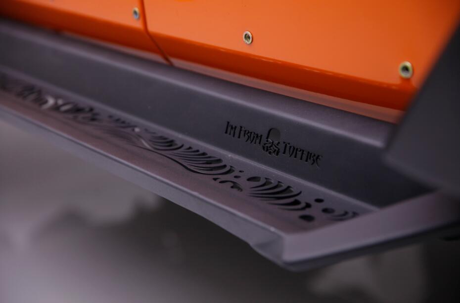 Topfire Blade II Side Steps 4dr Wrangler JKU