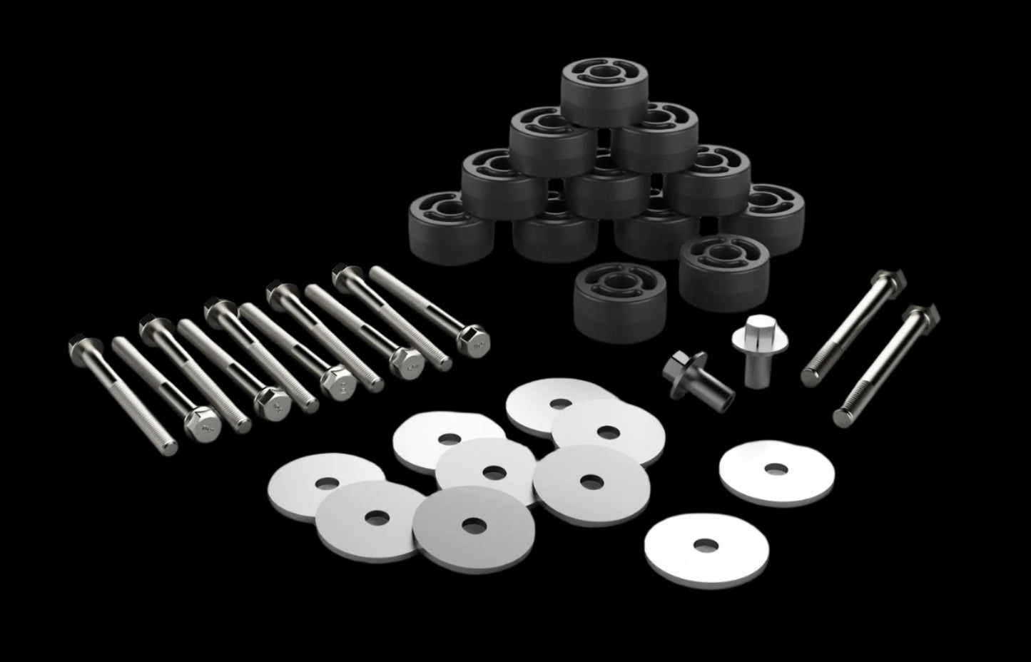 1.25" Teraflex Body LIFT for Wrangler JK JKU
