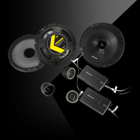 KICKER Speaker CS SERIES Upgrade for Wrangler JK JKU 07-2014