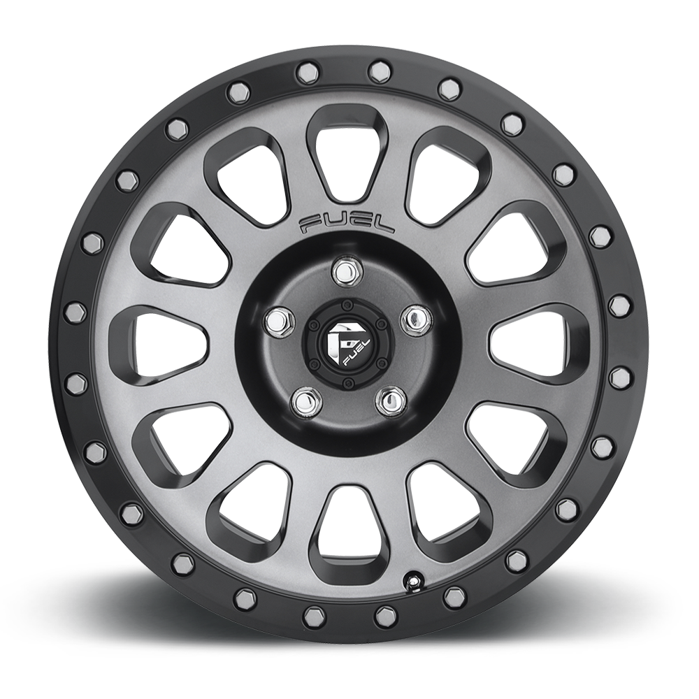 FUEL OFFROAD 'VECTOR' 20" D601 - Matte Gunmetal 20" Rims -18 (set of 5 Jeep 5x127)