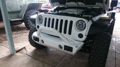 RockRage CRAWLER STUBBY Front Bumper for Wrangler JK / JKU