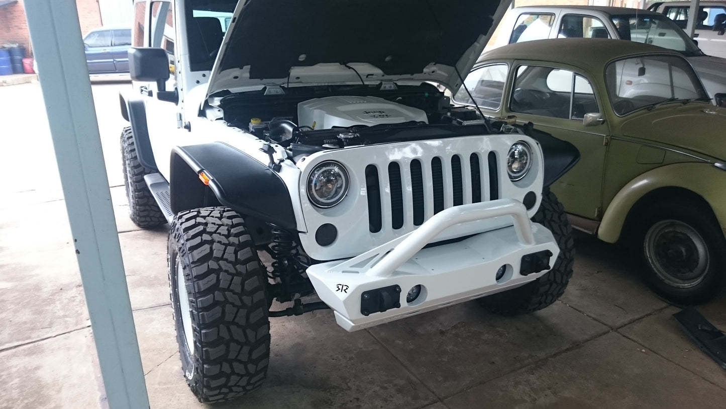 RockRage CRAWLER STUBBY Front Bumper for Wrangler JK / JKU