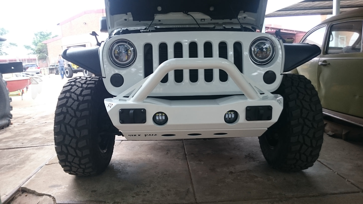 RockRage CRAWLER STUBBY Front Bumper for Wrangler JK / JKU