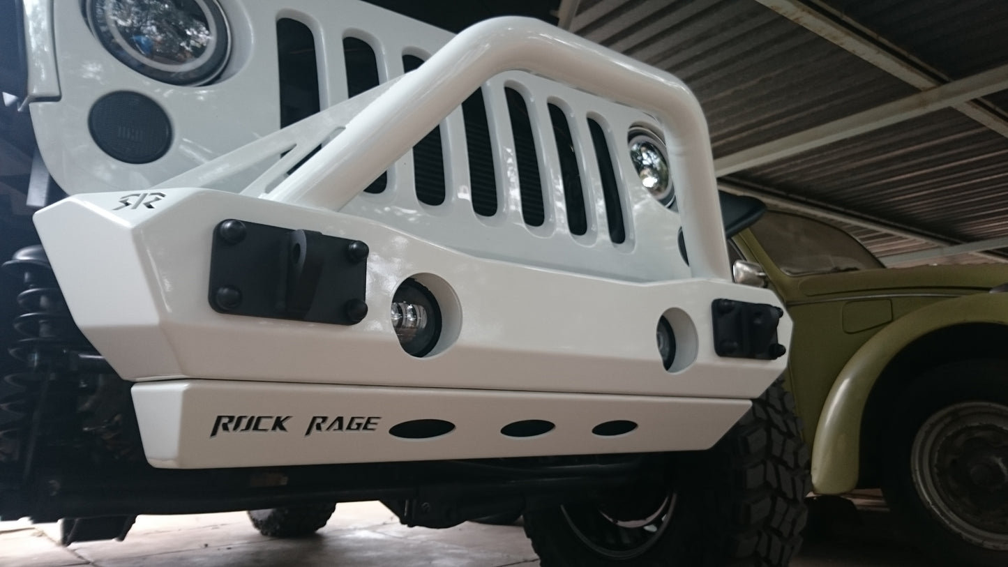 RockRage CRAWLER STUBBY Front Bumper for Wrangler JK / JKU
