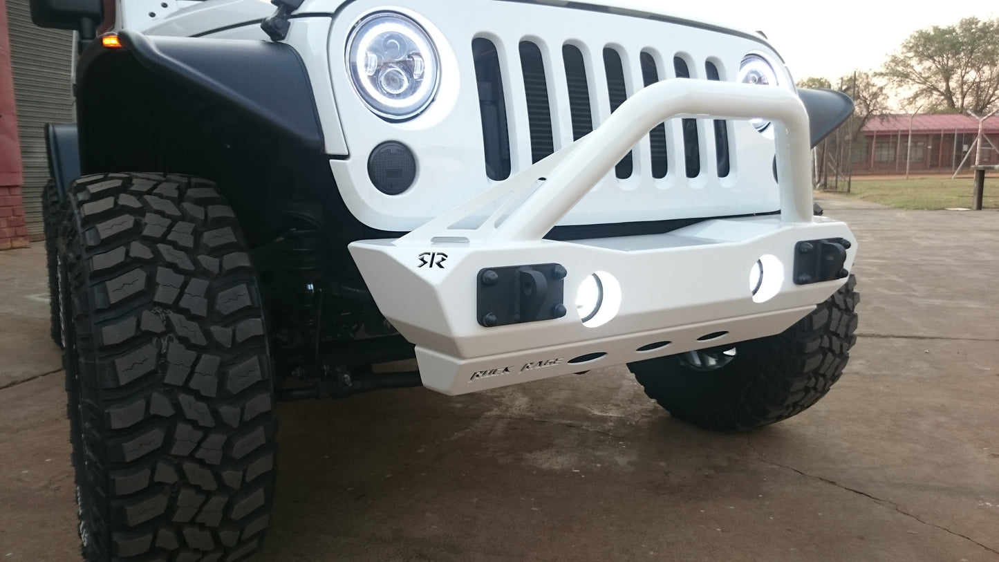 RockRage CRAWLER STUBBY Front Bumper for Wrangler JK / JKU