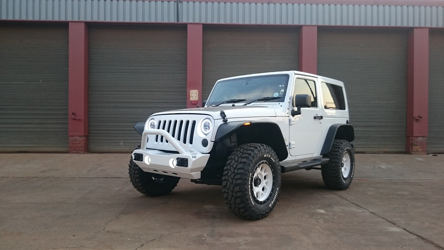 RockRage CRAWLER STUBBY Front Bumper for Wrangler JK / JKU