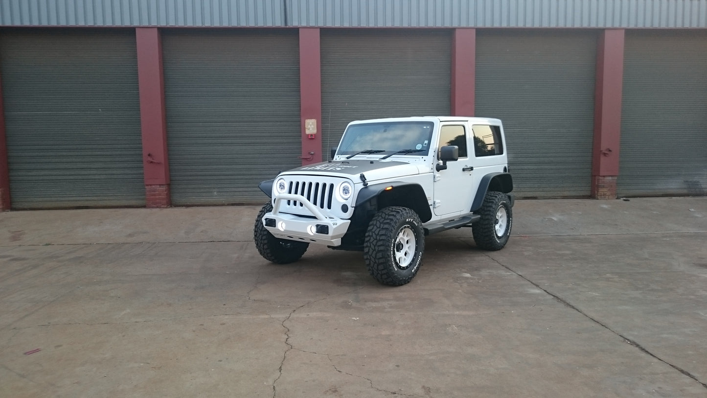 RockRage CRAWLER STUBBY Front Bumper for Wrangler JK / JKU