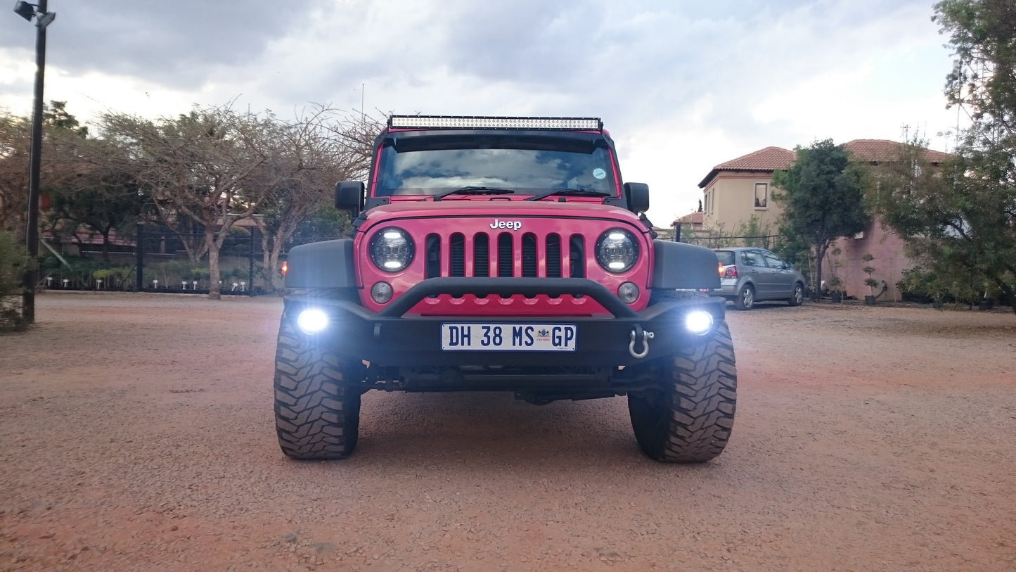 RockRage EXPLORER Full Front Bumper for Wrangler JK / JKU