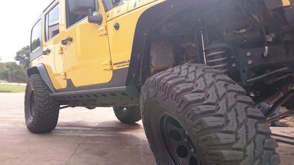 RockRage ULTIMA ROCK SLIDERS for Wrangler JKU - 4DR